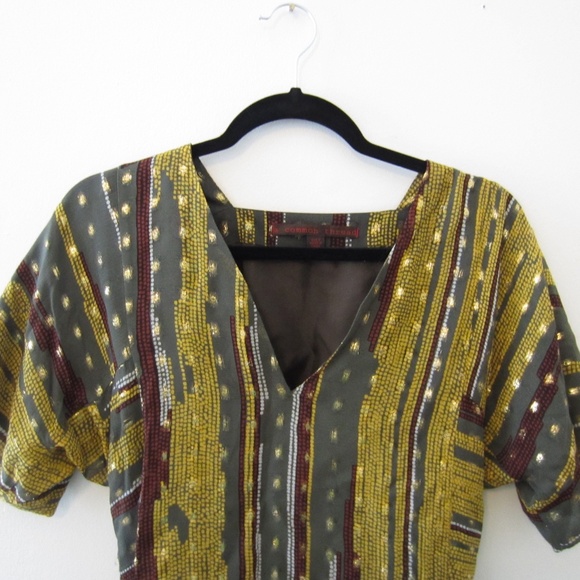 Common Thread Silk Textured Top/Size Small - Picture 2 of 11